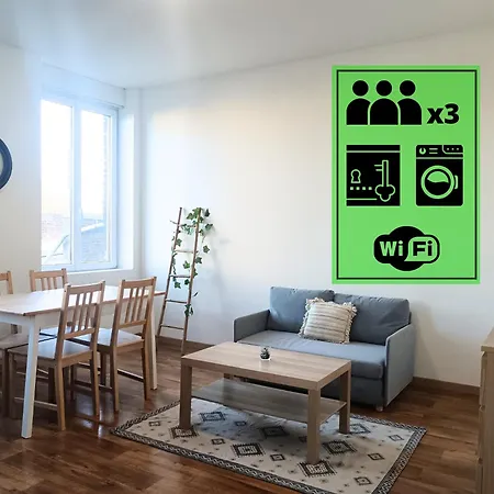 Calme Et Spacieux Proche Lille Apartment Mons-en-Baroeul